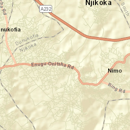 Enugu-Ukwu Street Map
