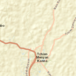 Zwedru Street Map
