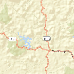 Matara District Street Map