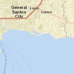 General Santos Street Map