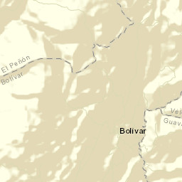 Bolívar Street Map