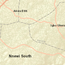 Igbo-Ukwu Street Map