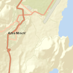 Arba Minch Street Map