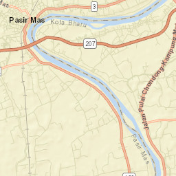 Pasir Mas Street Map