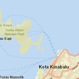 Kota Kinabalu Street Map