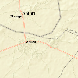 Ake-Eze Street Map