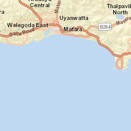 Matara Street Map