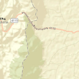 Amphoe Waeng Street Map