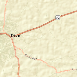 Divo Street Map