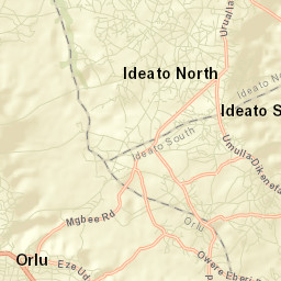 Orlu Street Map