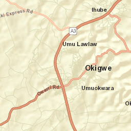 Okigwe Street Map