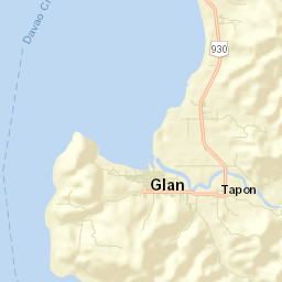 Glan Street Map