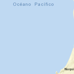 Nuquí Street Map