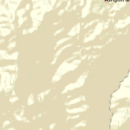 Abejorral Street Map