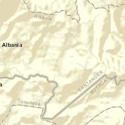 Albania Street Map