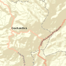 Gachantivá Street Map