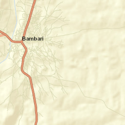 Bambari Street Map