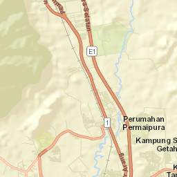 Bedong Street Map