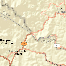 Betong Street Map