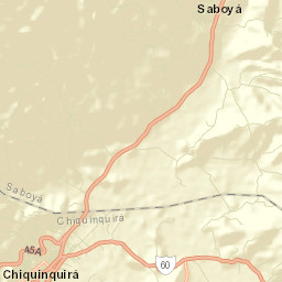 Saboyá Street Map