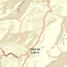 Villa de Leyva Street Map
