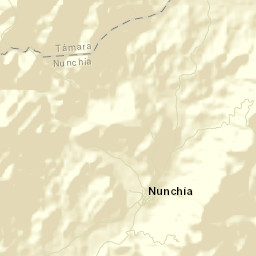 Nunchía Street Map