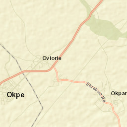 Orerokpe Street Map