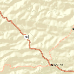 Mbouda Street Map