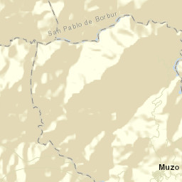 Muzo Street Map