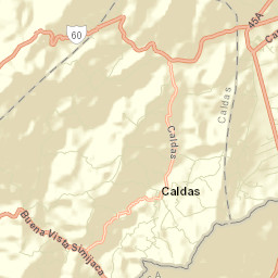 Caldas Street Map
