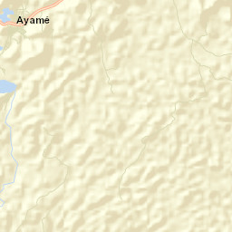Ayamé Street Map
