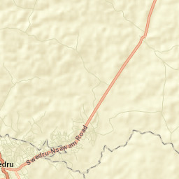 Swedru Street Map