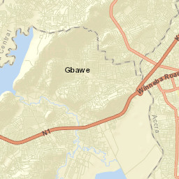 Gbawe Street Map