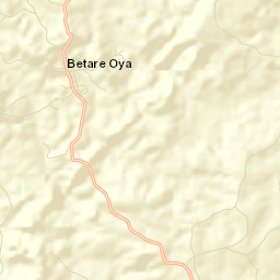 Bétaré Oya Street Map