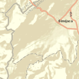 Simijaca Street Map