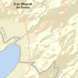 San Miguel de Sema Street Map