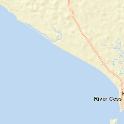 Cestos City Street Map