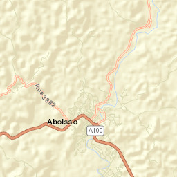 Aboisso Street Map