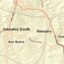 Umuahia Street Map