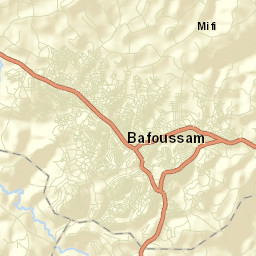 Bafoussam Street Map