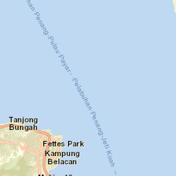 Tanjung Tokong Street Map