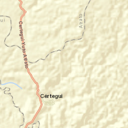 Cértegui Street Map