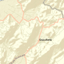 Guachetá Street Map