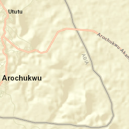Arochukwu Street Map