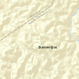Bamendjou Street Map