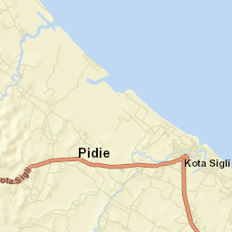 Sigli Street Map