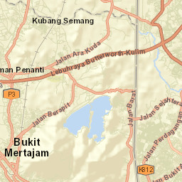 Bukit Mertajam Street Map
