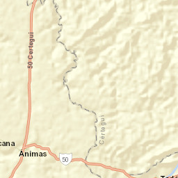 Unión Panamericana Street Map