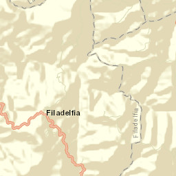 Filadelfia Street Map