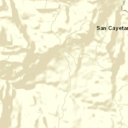 San Cayetano Street Map